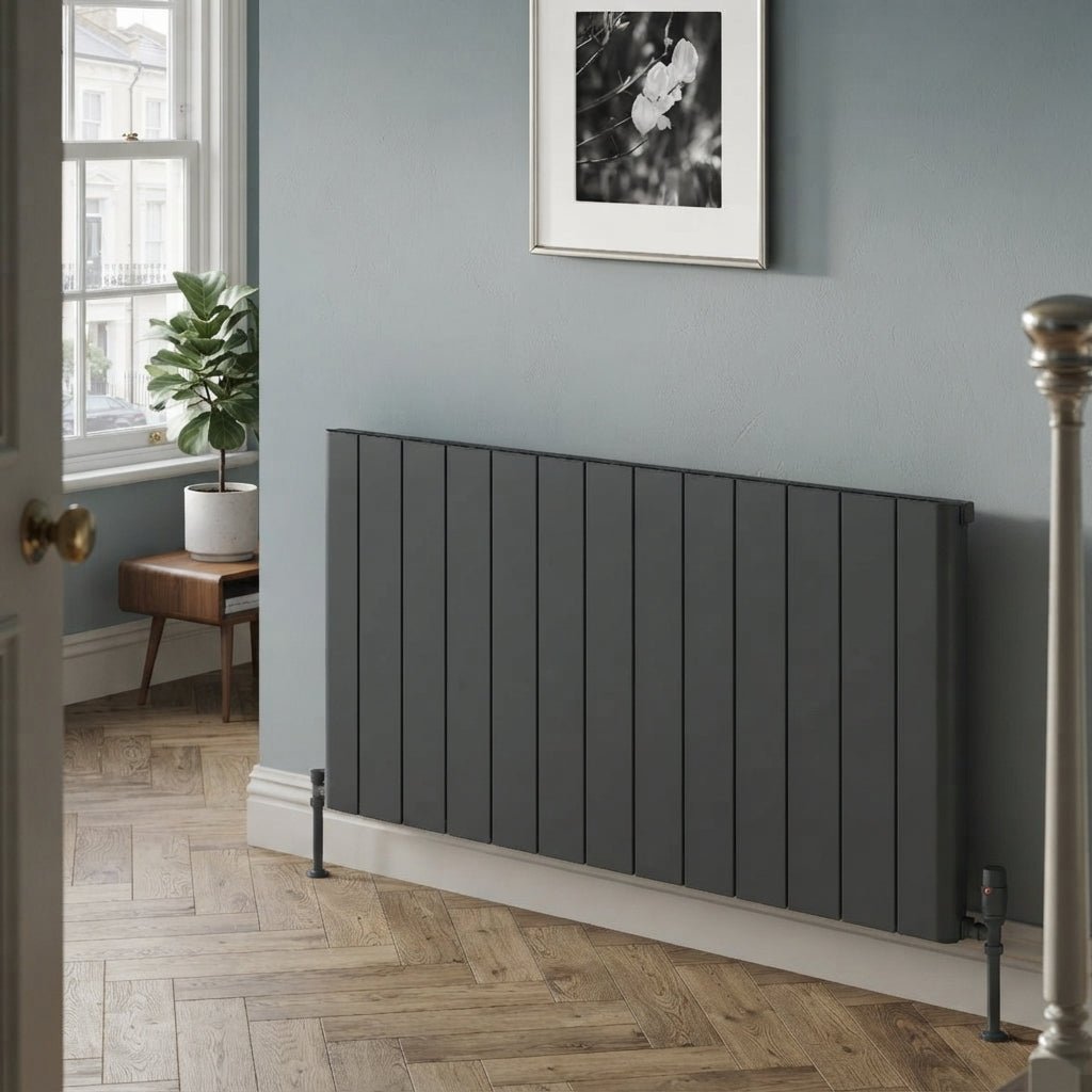 Reina Resia Horizontal Flat Panel Radiator in 600H x 470W