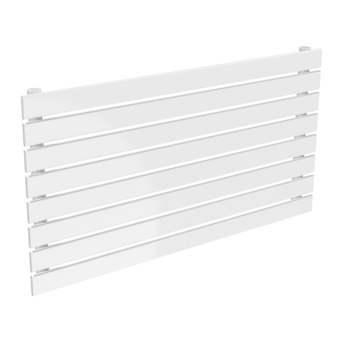Reina Rione Single Flat Panel Radiator in White | 6 sizes