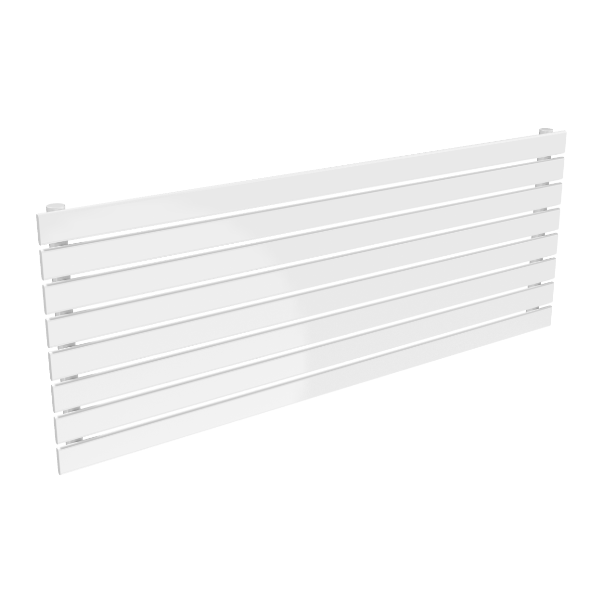 Reina Rione Single Flat Panel Radiator in White | 6 sizes
