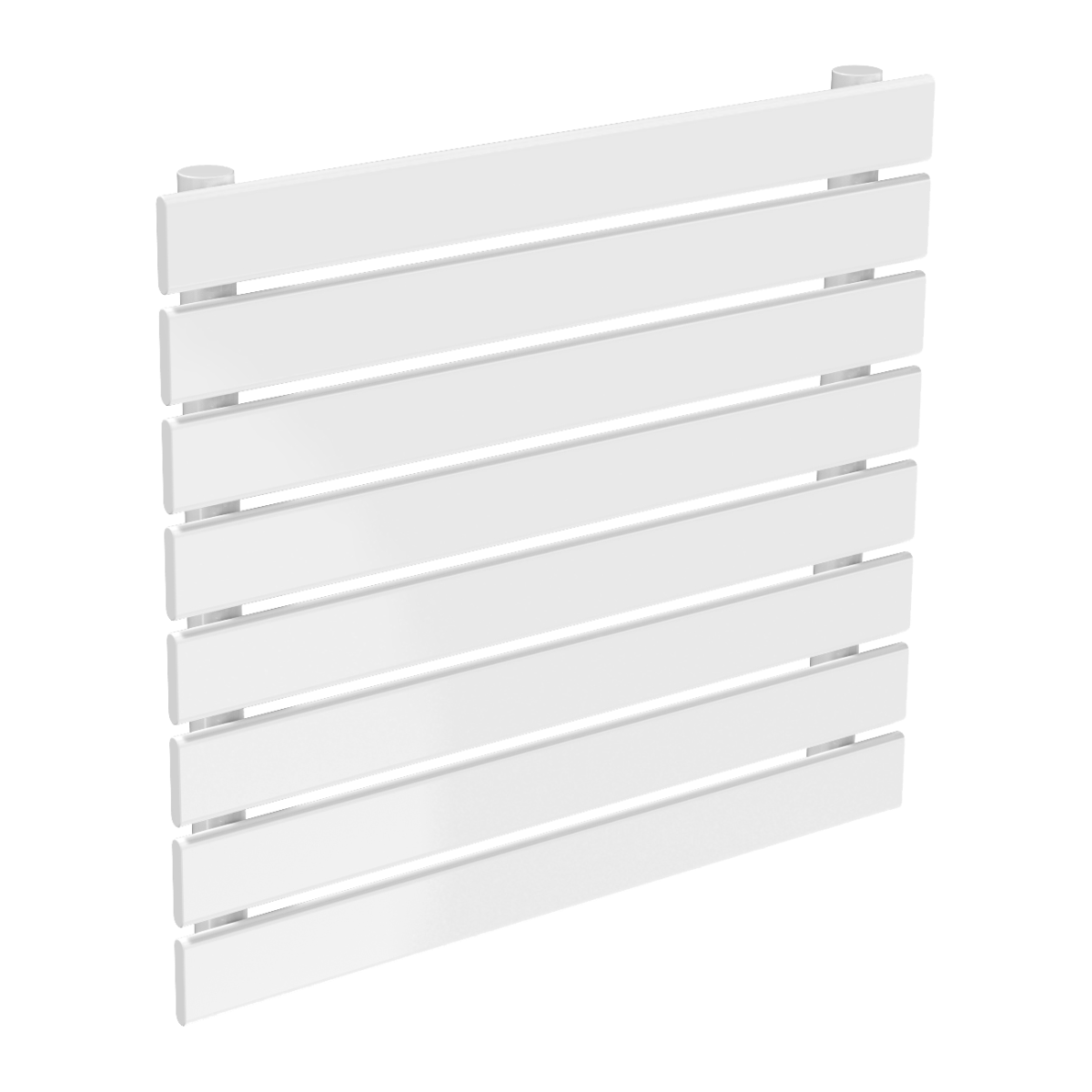 Reina Rione Single Flat Panel Radiator in White | 6 sizes