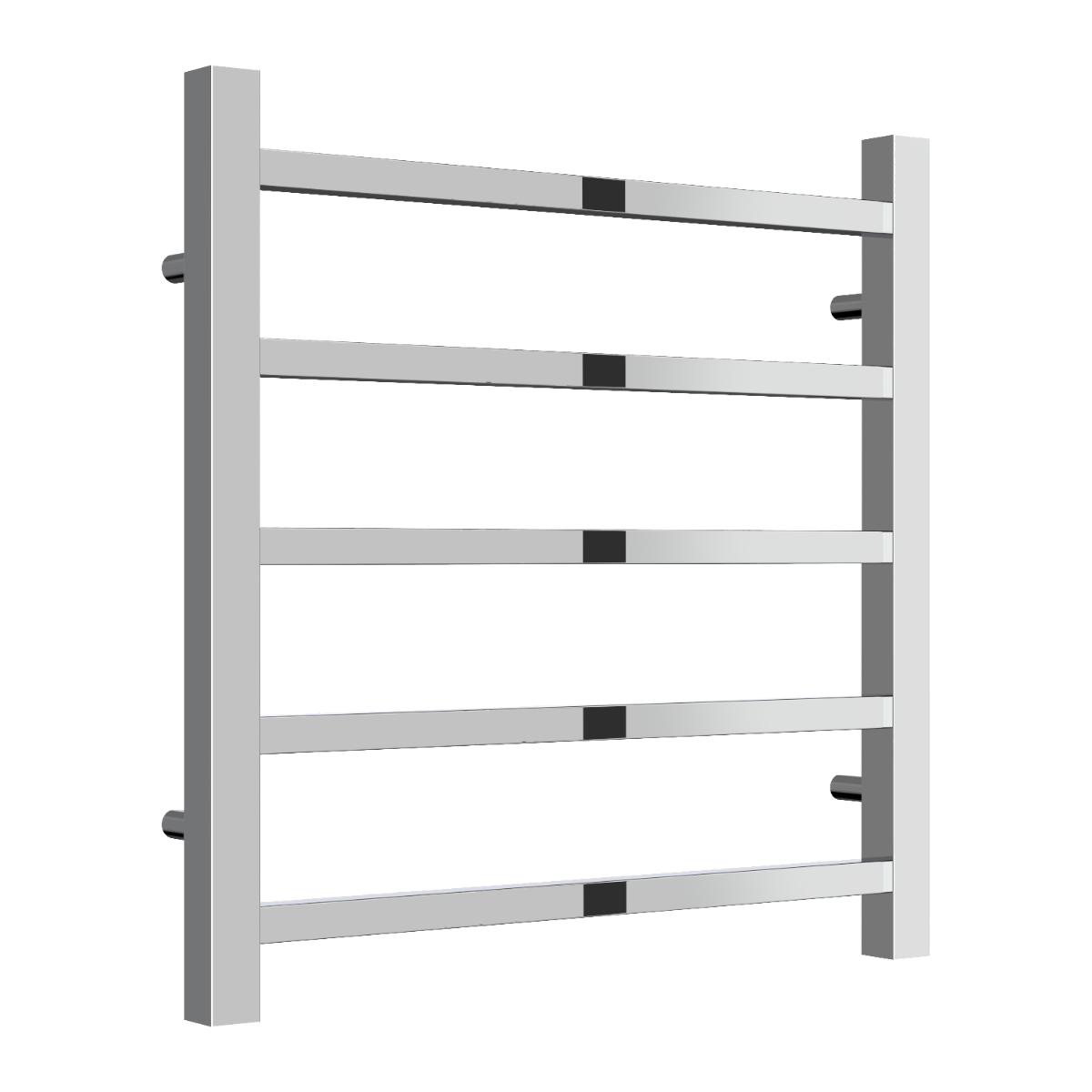 Reina Serena Square Tube Heated Bathroom Towel Rail