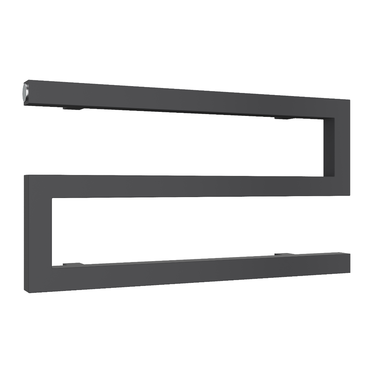 Reina Serpe Geometric Designer Steel Bathroom Radiator | 2 colours, 3 sizes