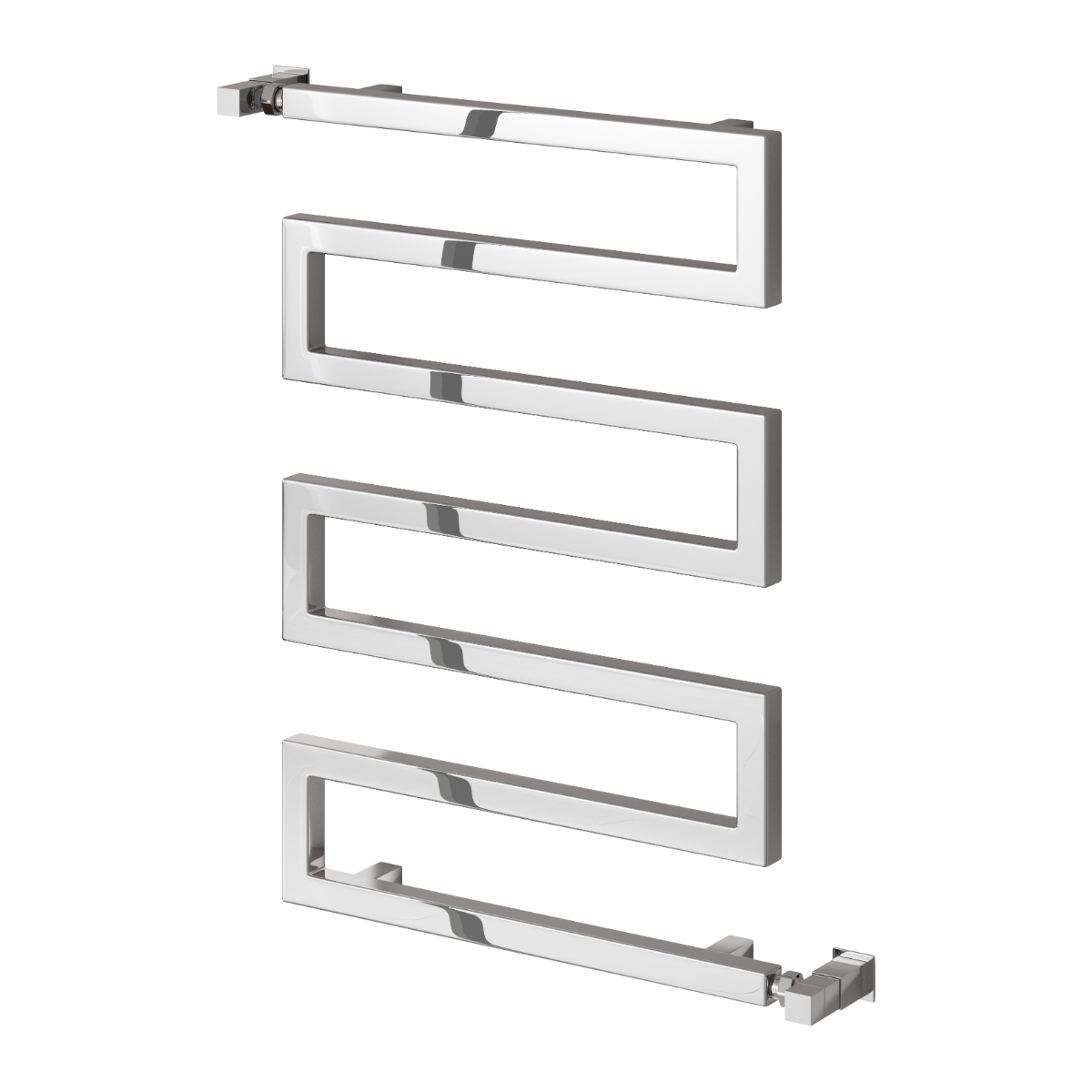 Reina Serpe Geometric Designer Steel Bathroom Radiator | 2 colours, 3 sizes