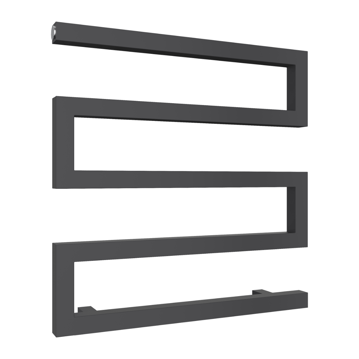 Reina Serpe Geometric Designer Steel Bathroom Radiator in 510H x 500W