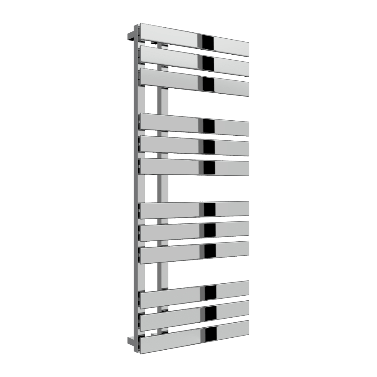 Reina Sesia Steel Towel Radiator in Chrome in Chrome