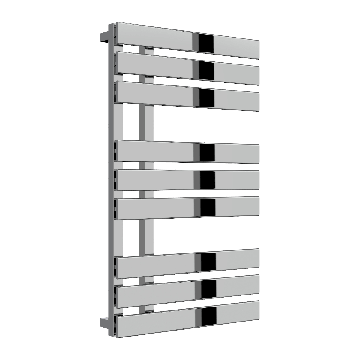 Reina Sesia Steel Towel Radiator in Chrome in Chrome
