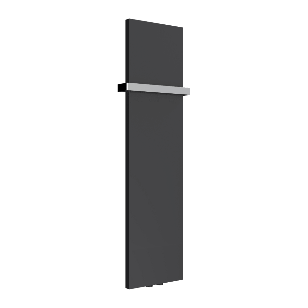 Reina Slimline Flat Vertical Steel Radiator in Anthracite