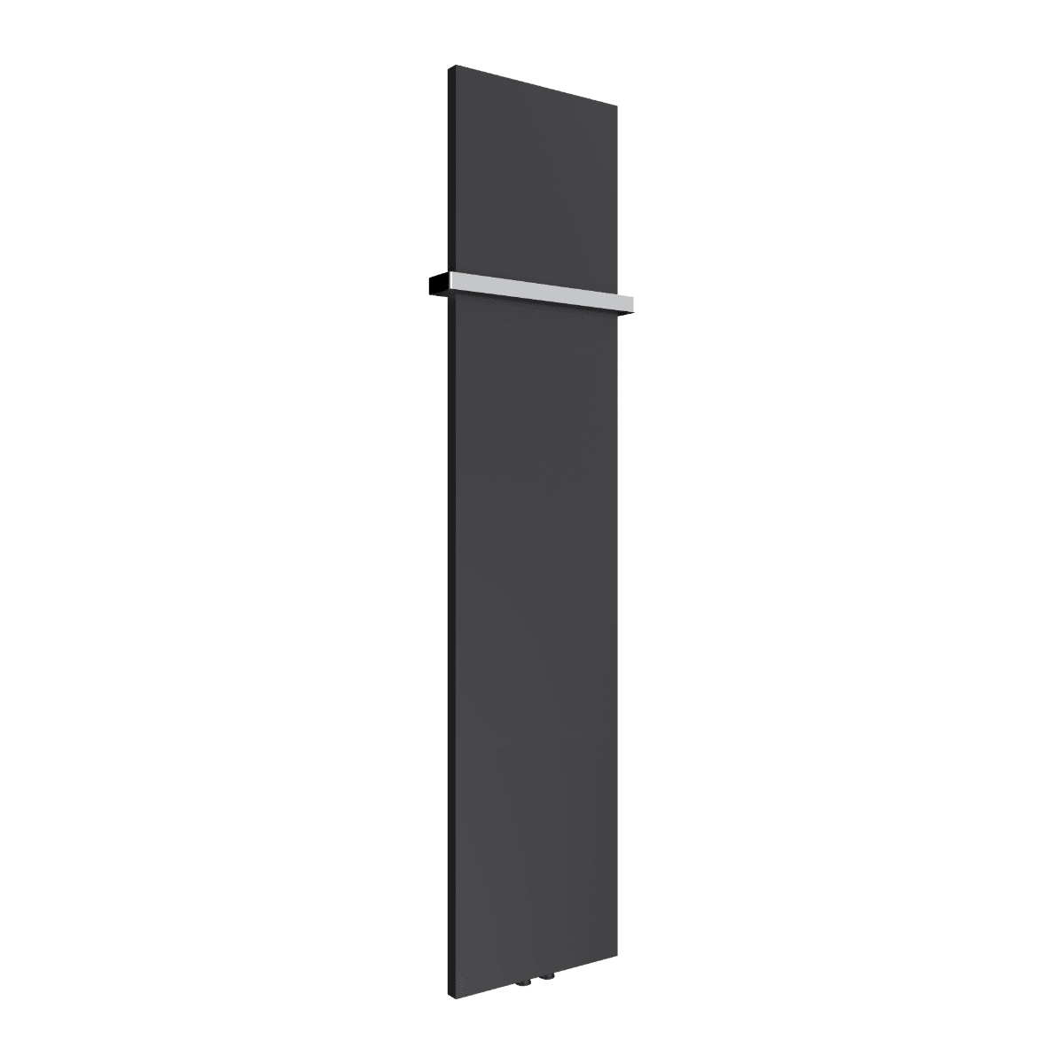 Reina Slimline Flat Vertical Steel Radiator in Anthracite