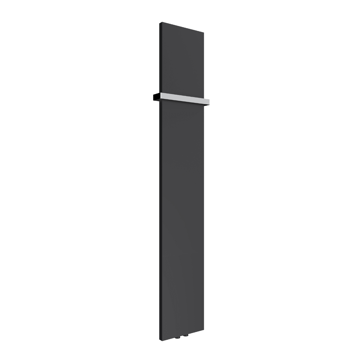 Reina Slimline Flat Vertical Steel Radiator in Anthracite