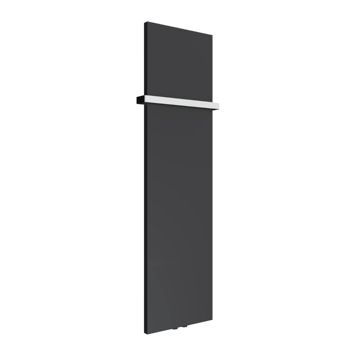 Reina Slimline Flat Vertical Steel Radiator in Anthracite