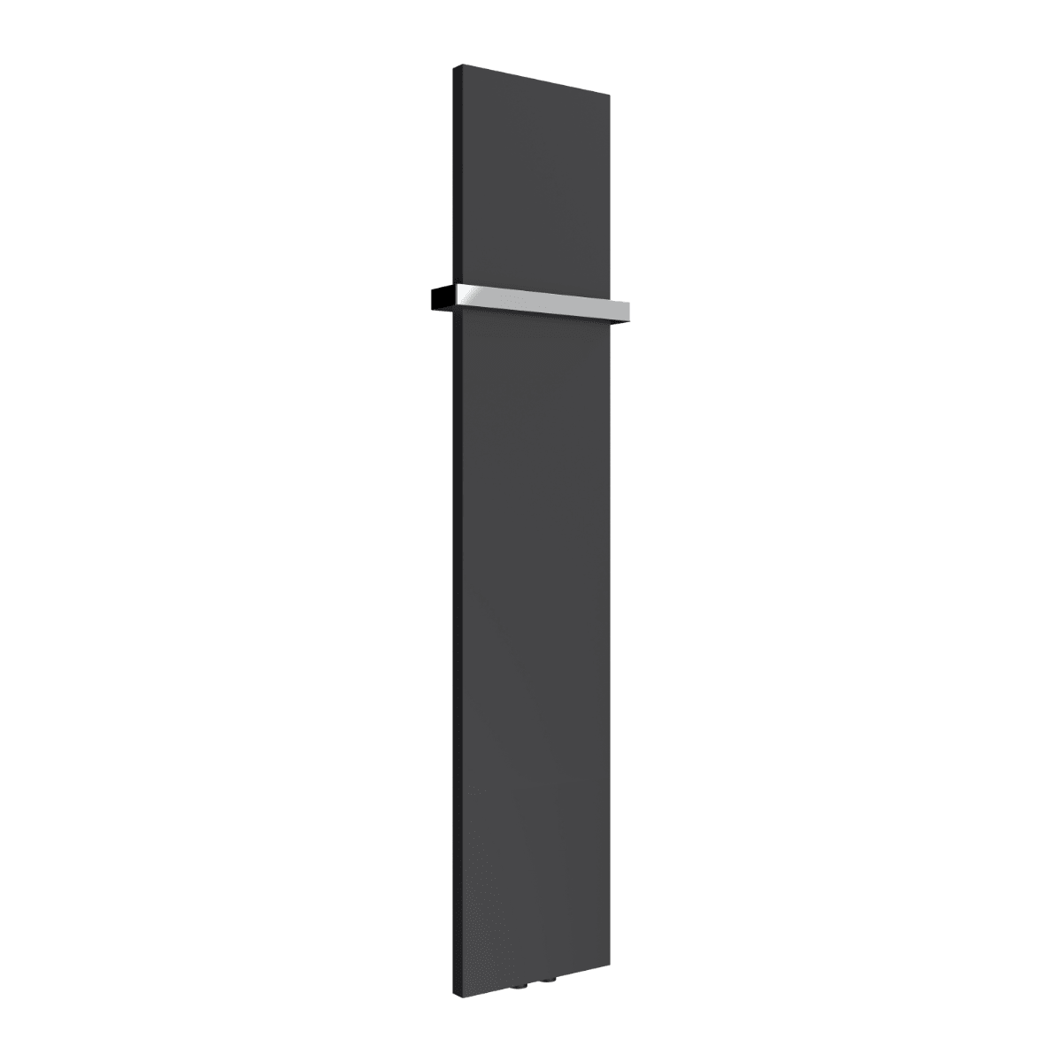 Reina Slimline Flat Vertical Steel Radiator in Anthracite