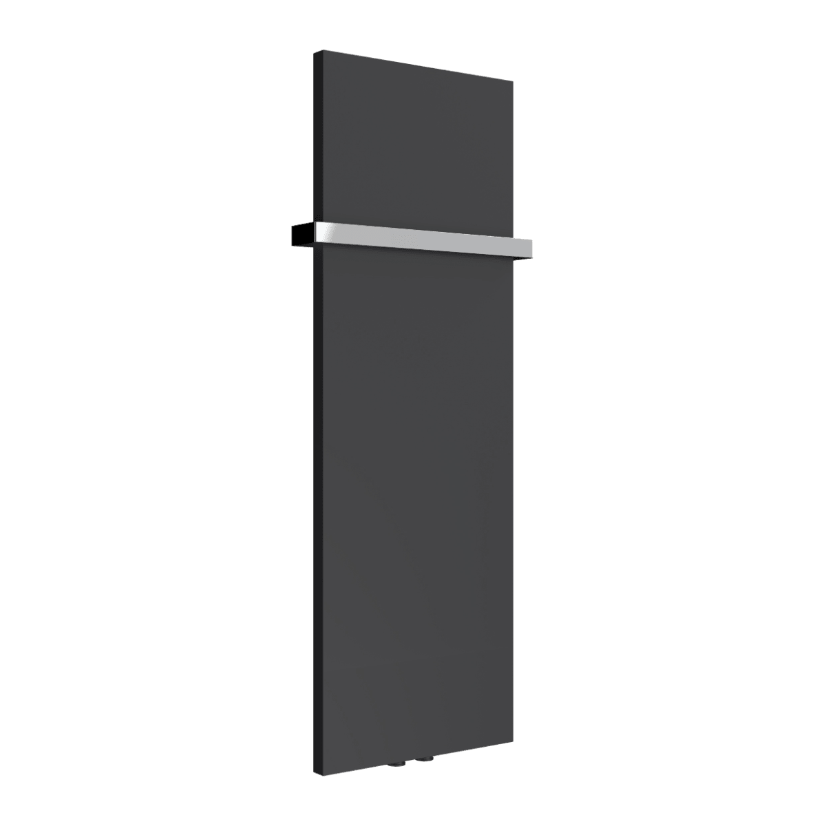 Reina Slimline Flat Vertical Steel Radiator in Anthracite