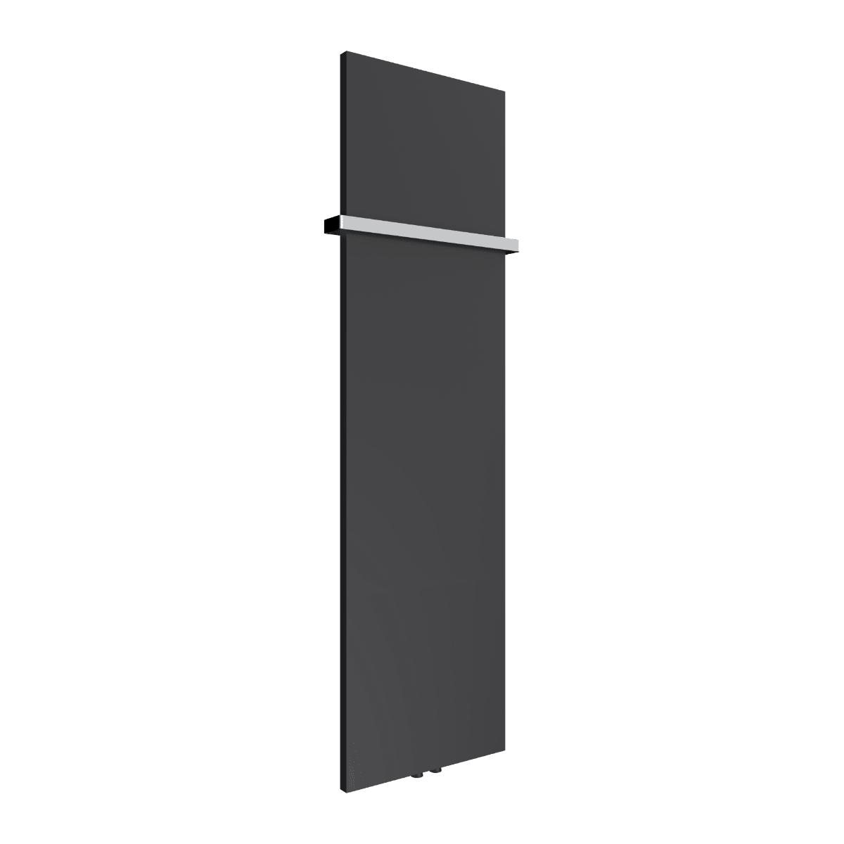 Reina Slimline Flat Vertical Steel Radiator in Anthracite