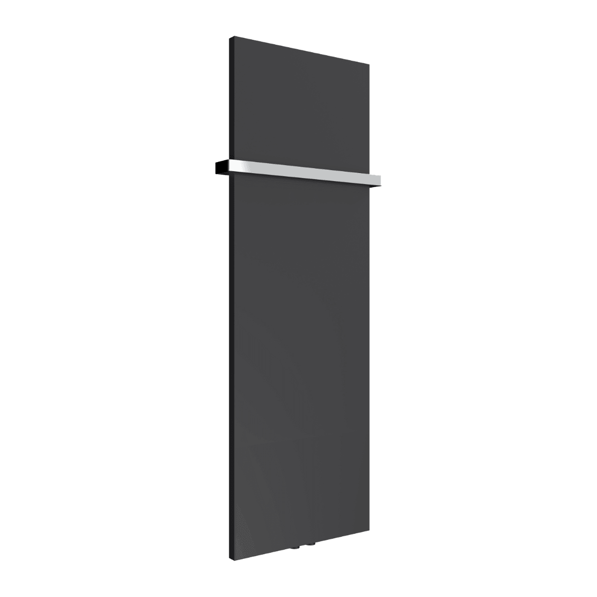 Reina Slimline Flat Vertical Steel Radiator in Anthracite