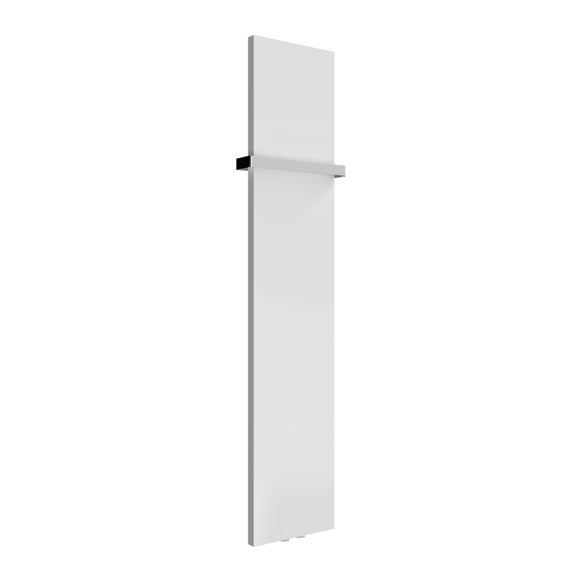 Reina Slimline Flat Vertical Steel Radiator in White