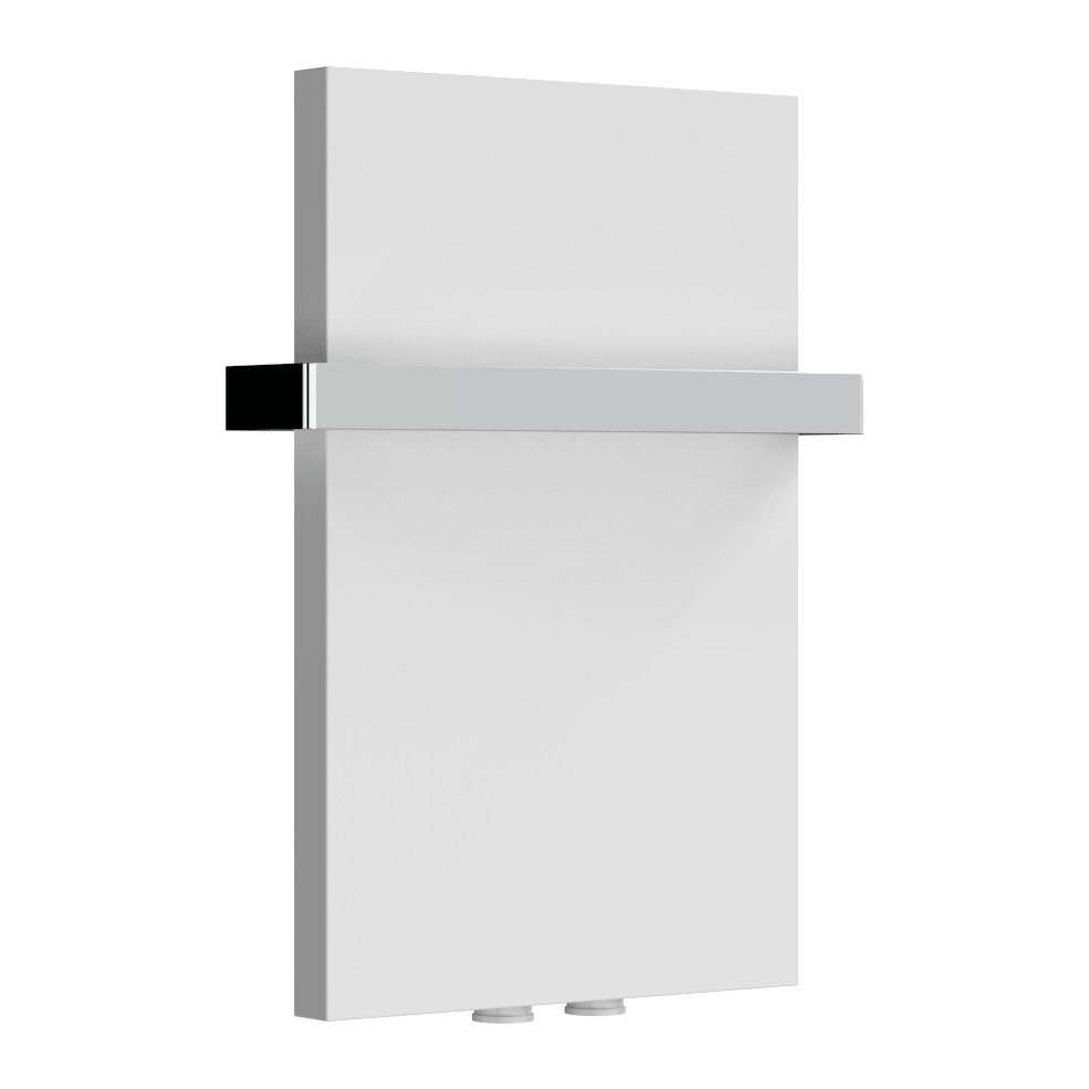 Reina Slimline Flat Vertical Steel Radiator in White