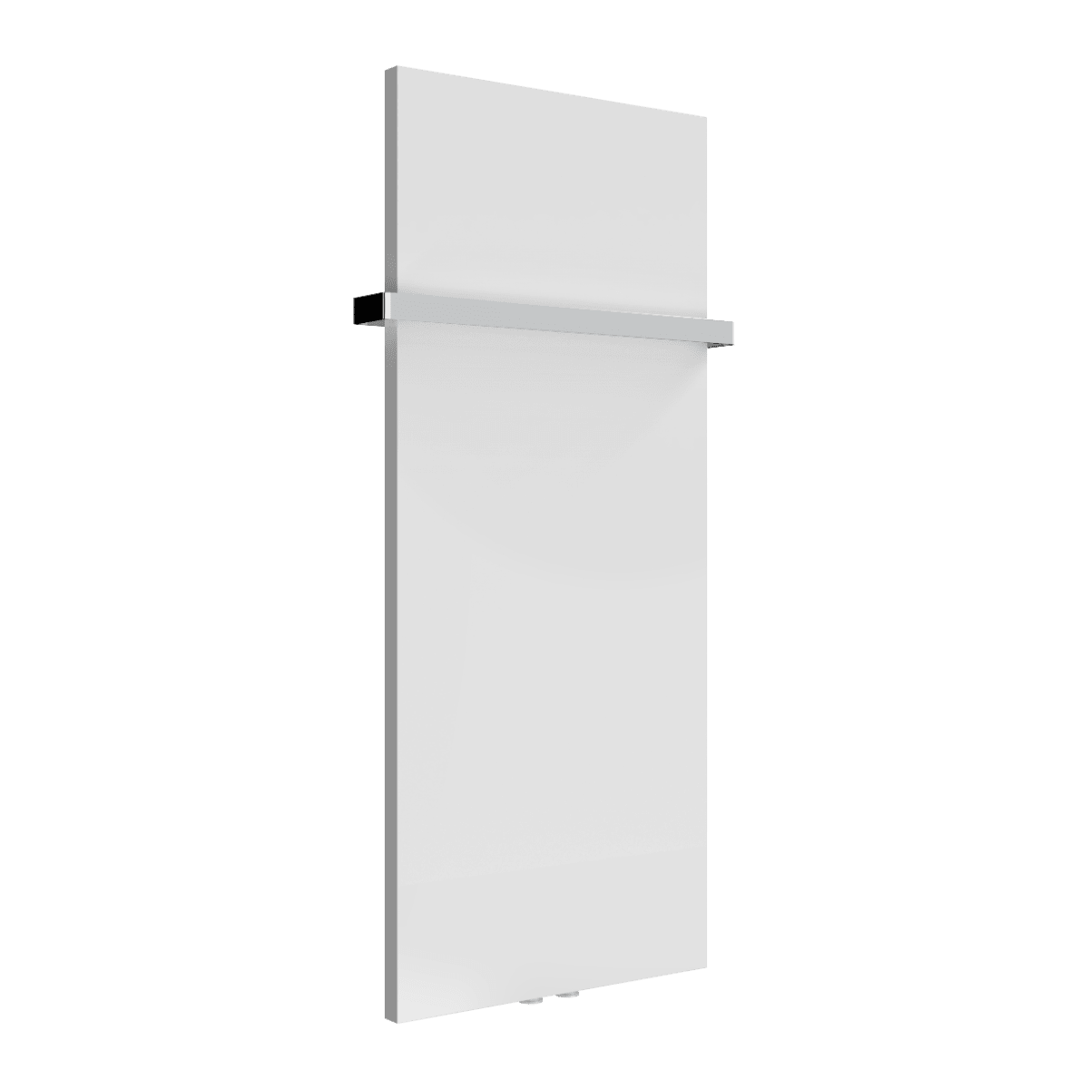 Reina Slimline Flat Vertical Steel Radiator in White