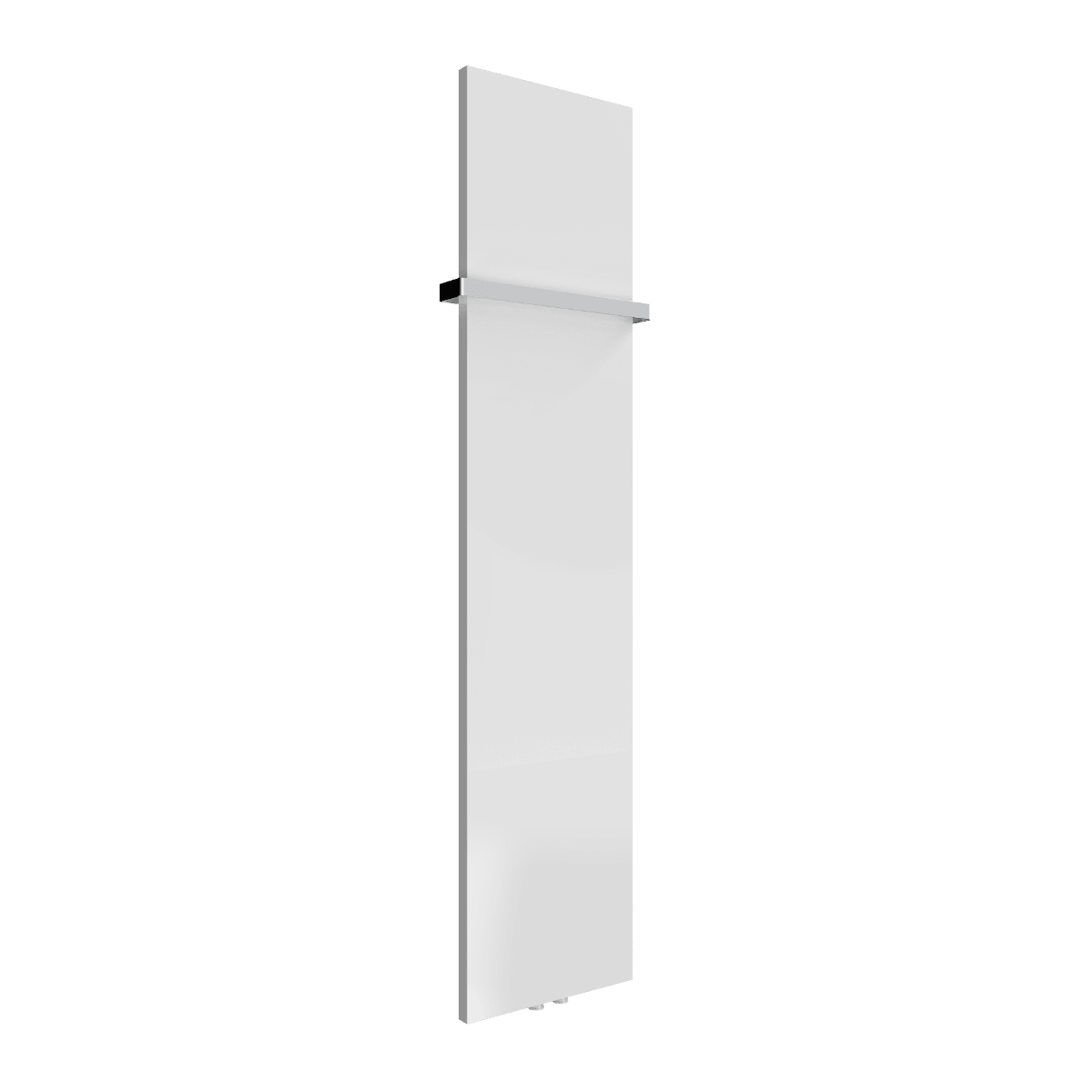 Reina Slimline Flat Vertical Steel Radiator in White