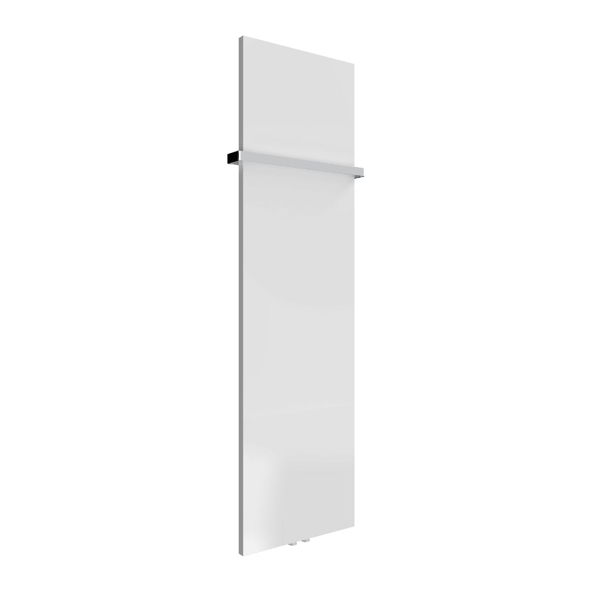 Reina Slimline Flat Vertical Steel Radiator in White