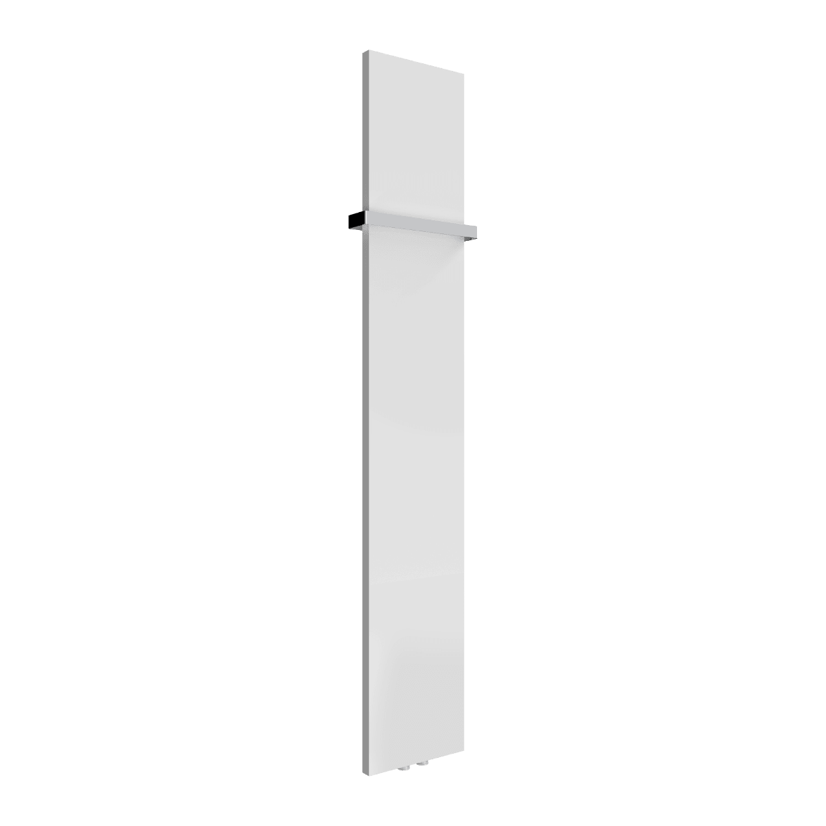 Reina Slimline Flat Vertical Steel Radiator in White