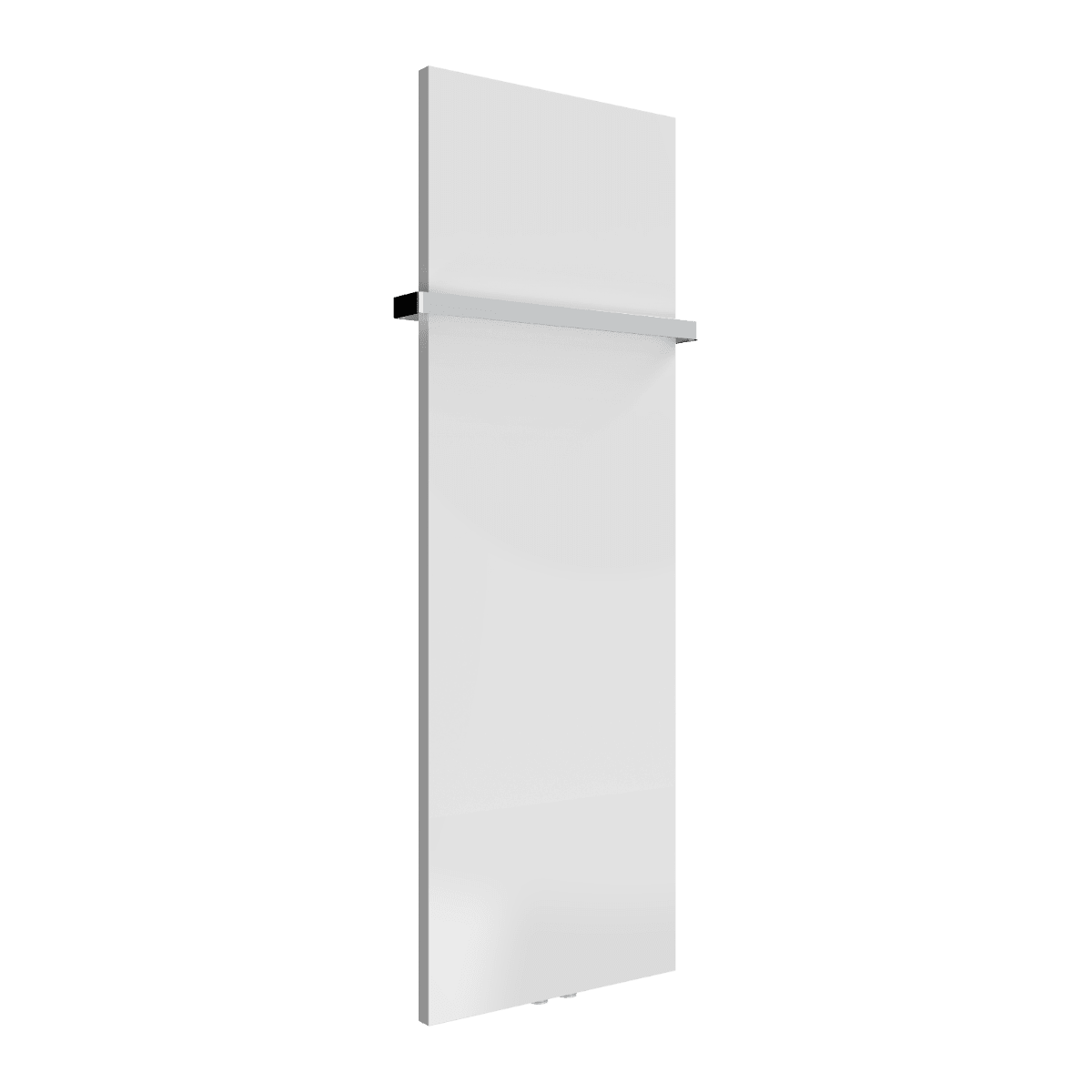 Reina Slimline Flat Vertical Steel Radiator in White
