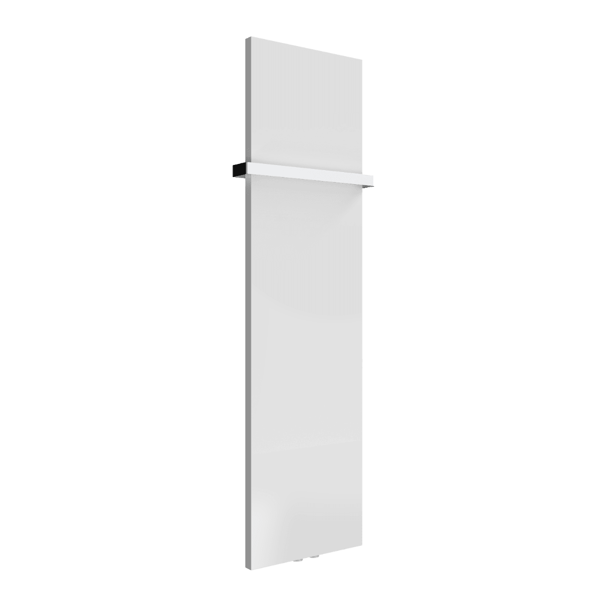 Reina Slimline Flat Vertical Steel Radiator in White