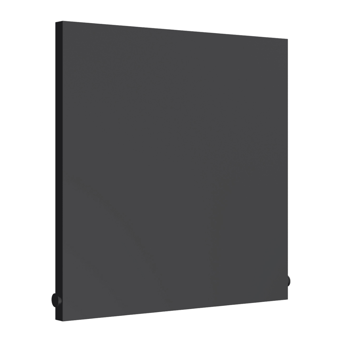 Reina Slimline Horizontal Flat Panel Steel Radiator in Anthracite