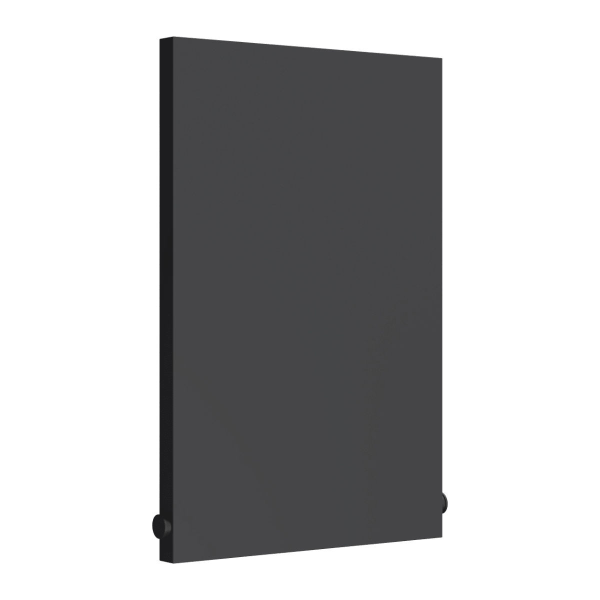Reina Slimline Horizontal Flat Panel Steel Radiator in Anthracite