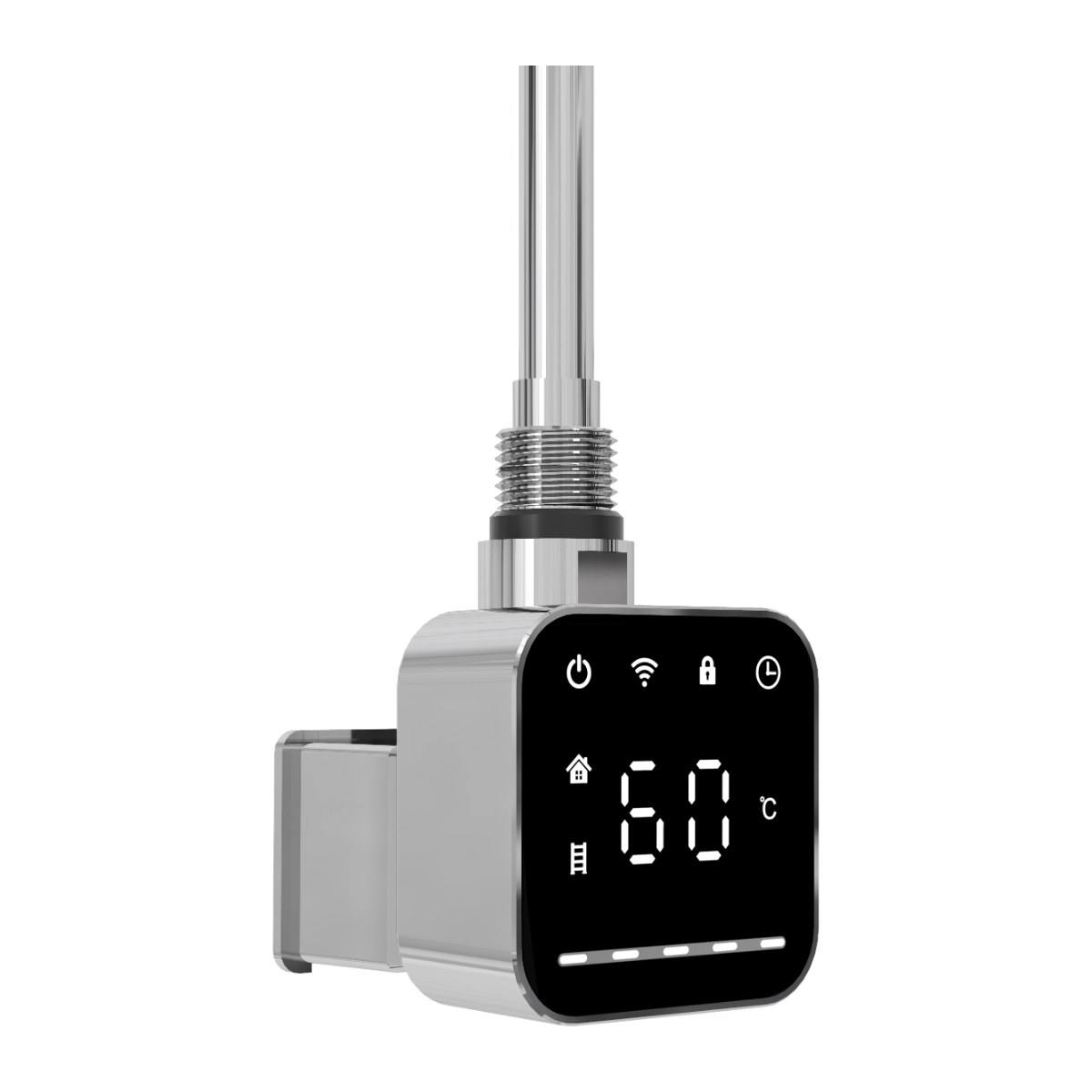 Reina Square Chrome Thermostatic WIFI Radiator Element