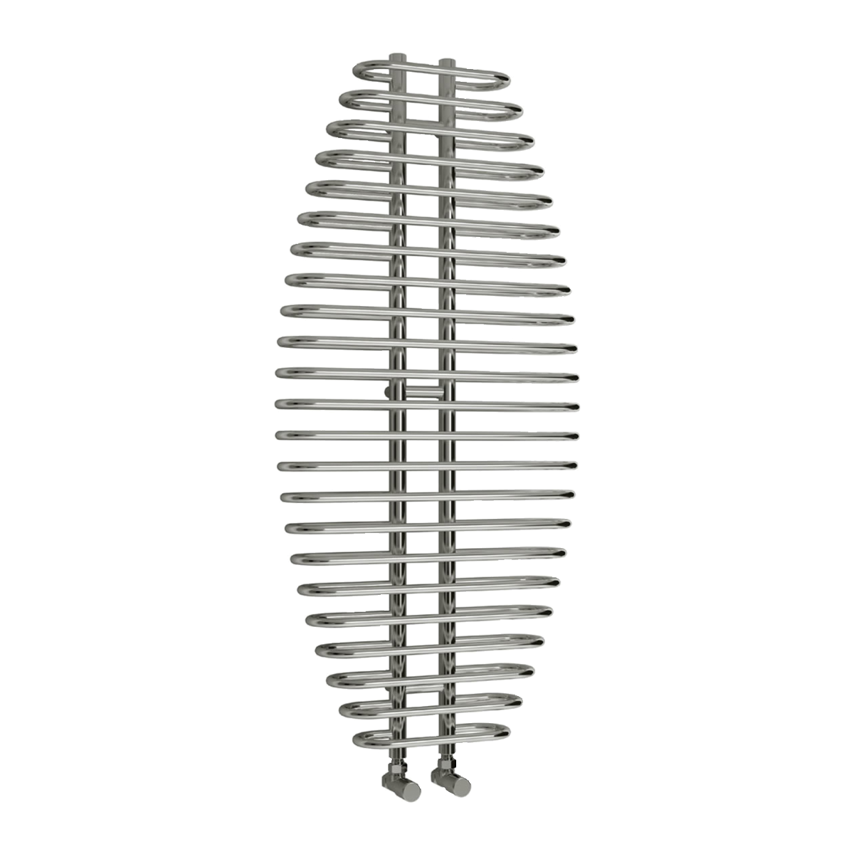 Reina Teano Chrome Steel Modern Bathroom Radiator 1300H x 600W | 1 colour, 1 size