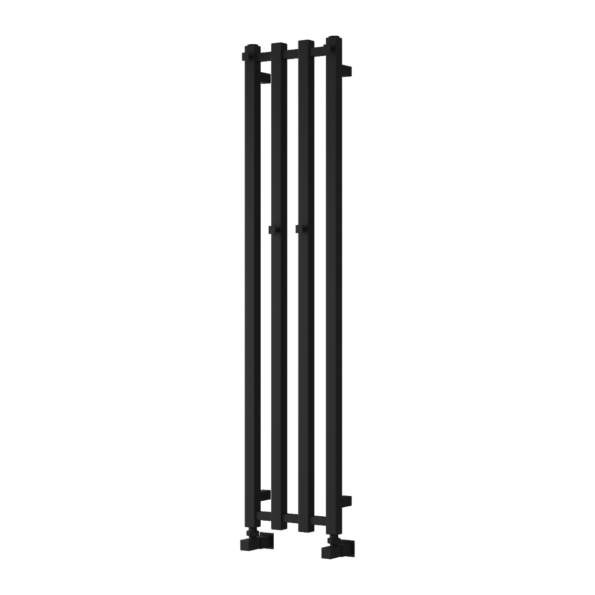 Reina Todi Vertical Bar Bathroom Radiator in 1200H x 260W