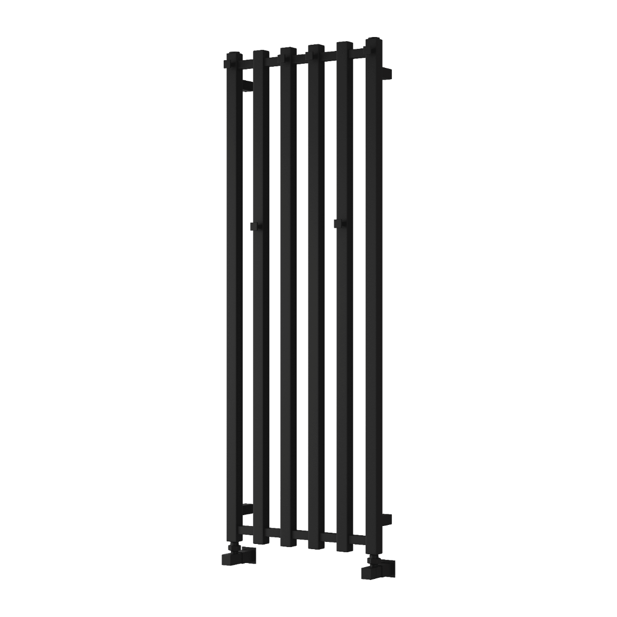 Reina Todi Vertical Bar Bathroom Radiator in 1200H x 415W