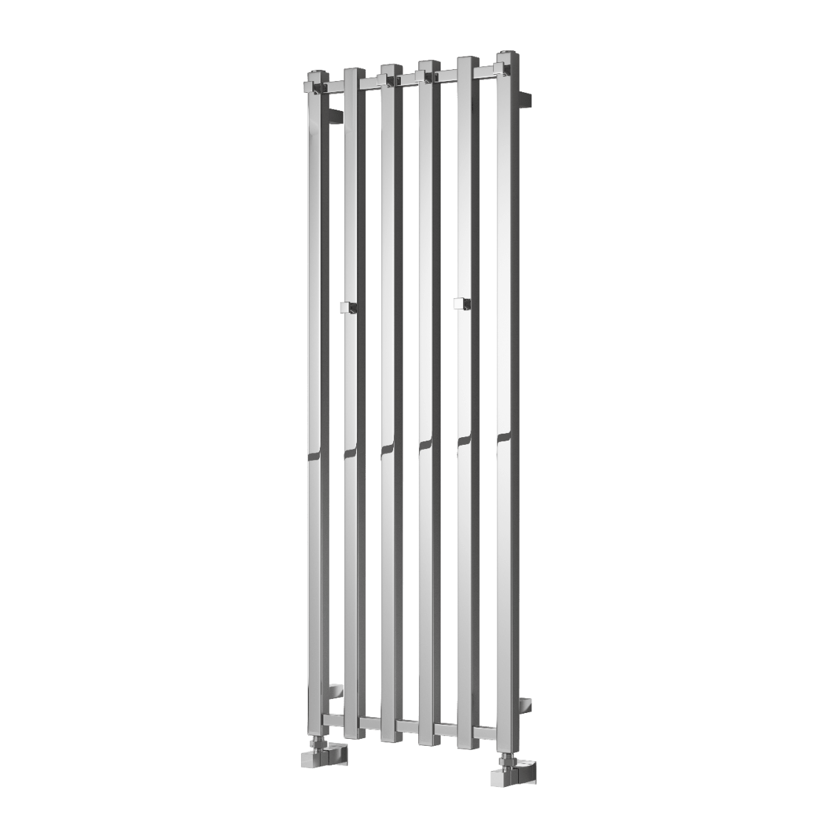 Reina Todi Vertical Bar Bathroom Radiator in 1200H x 415W