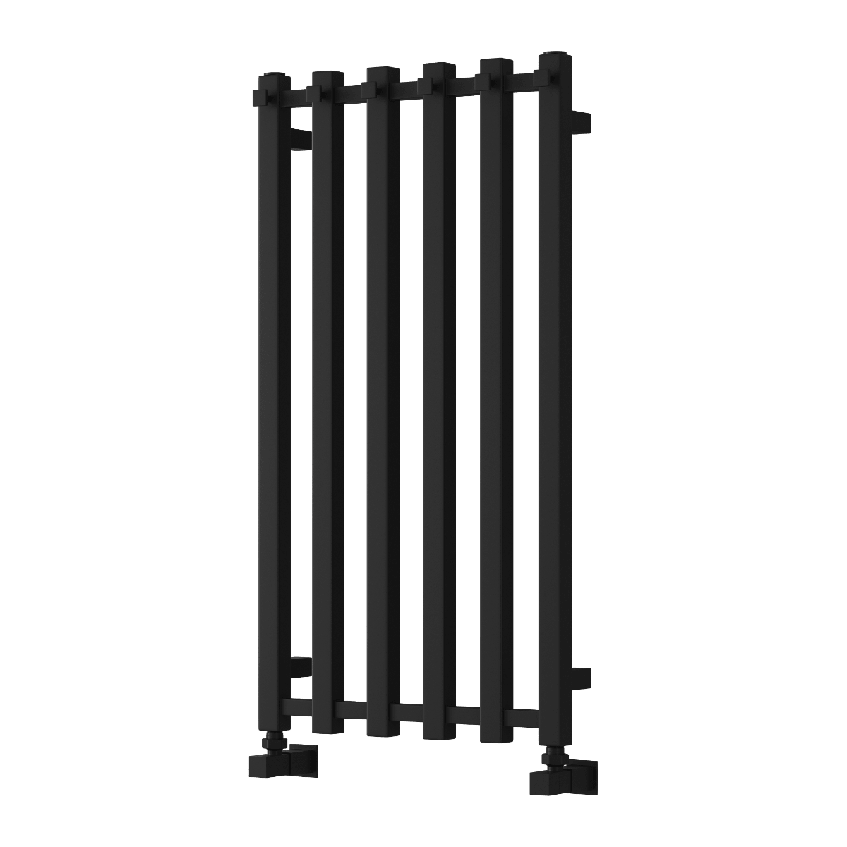 Reina Todi Vertical Bar Bathroom Radiator in 800H x 415W