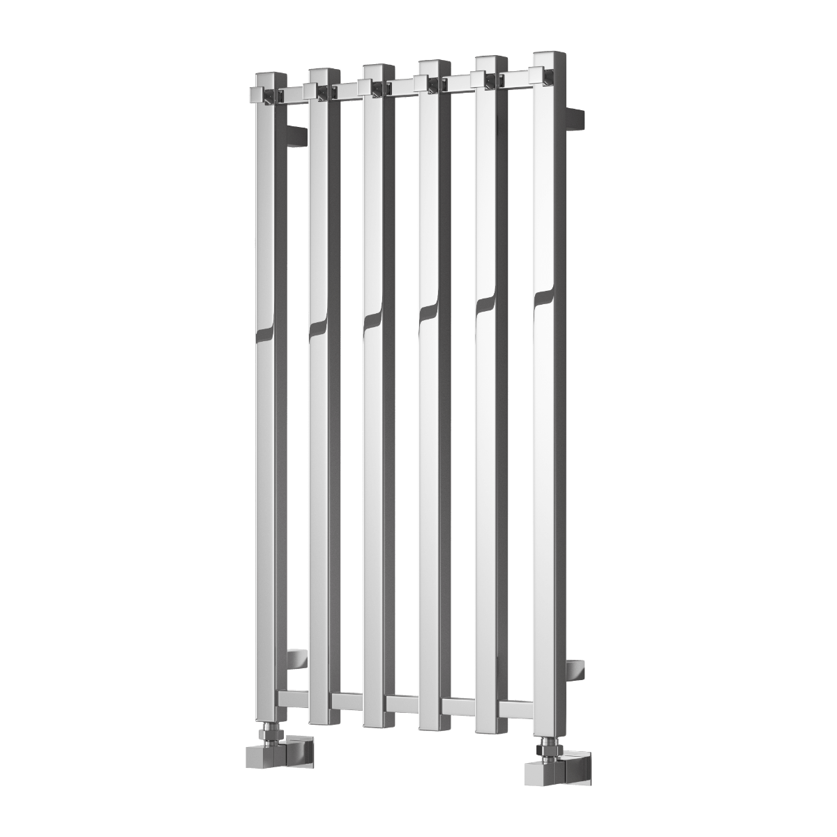 Reina Todi Vertical Bar Bathroom Radiator in 800H x 415W
