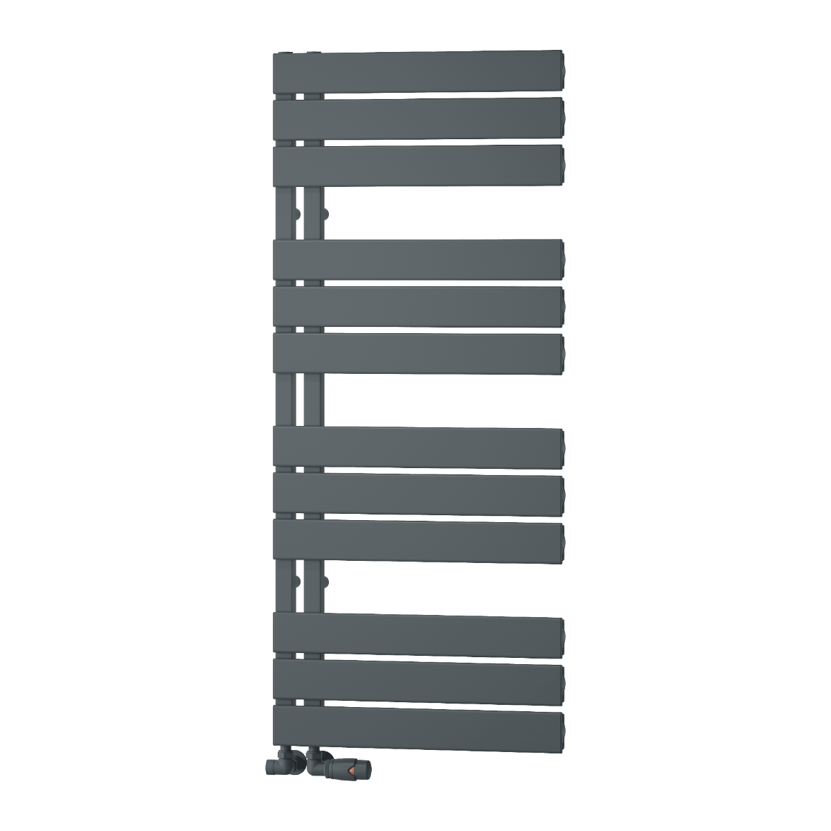 Reina Vada Aluminium Towel Radiator in 1190H x 500W
