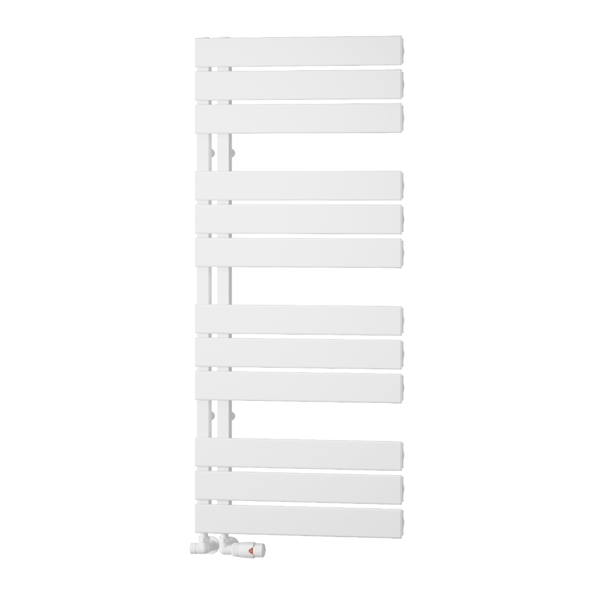 Reina Vada Aluminium Towel Radiator in 1190H x 500W