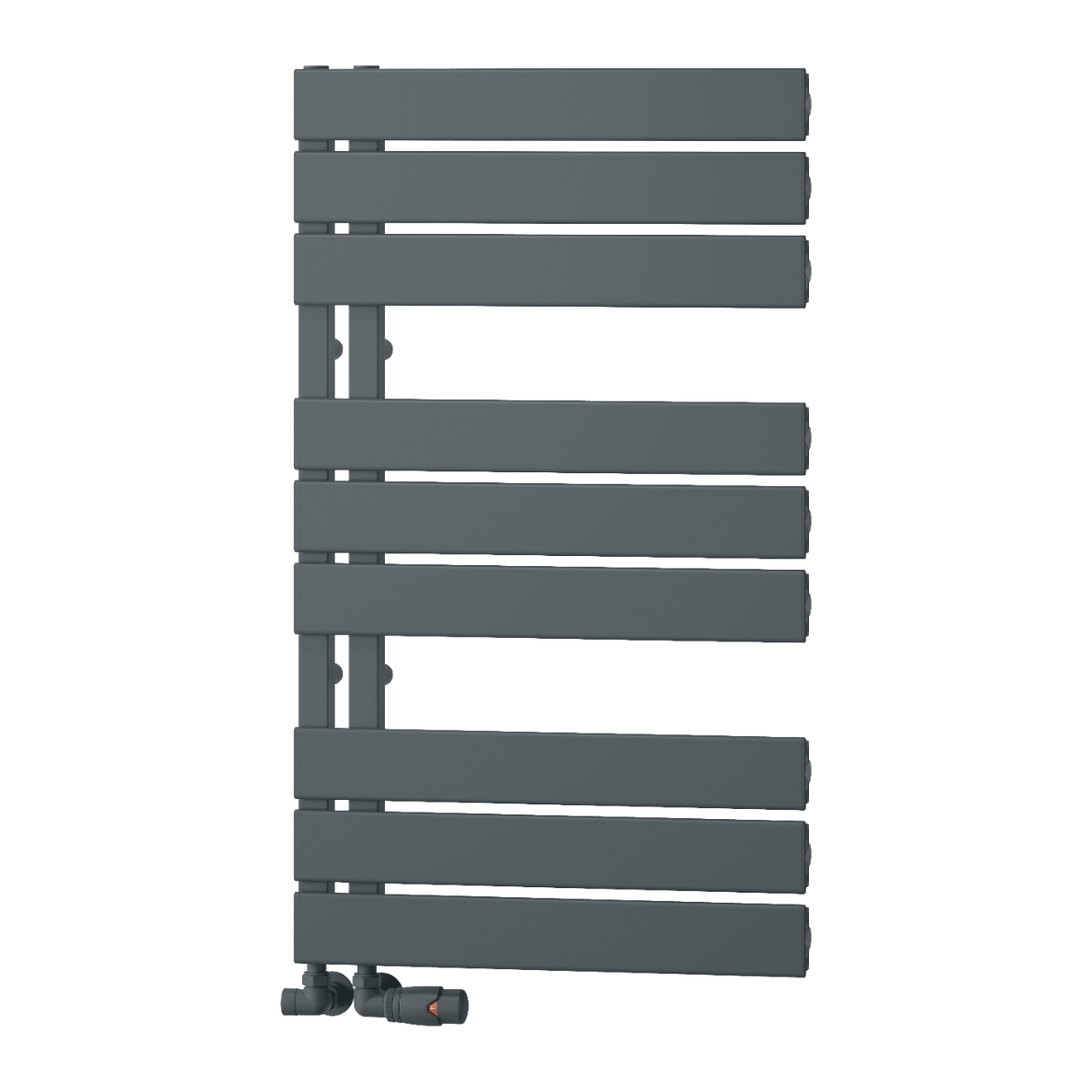 Reina Vada Aluminium Towel Radiator in 870H x 500W