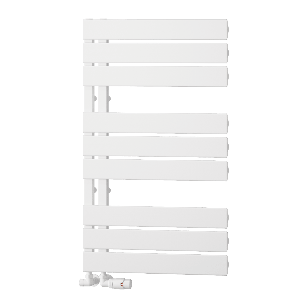 Reina Vada Aluminium Towel Radiator in 870H x 500W