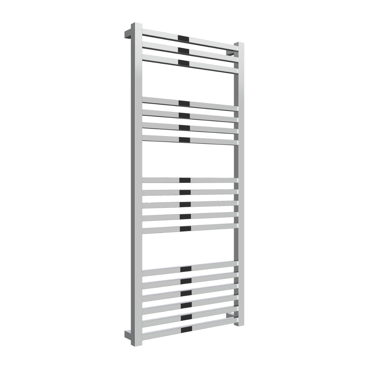 Reina Vasto Chrome Steel Towel Radiator in Chrome