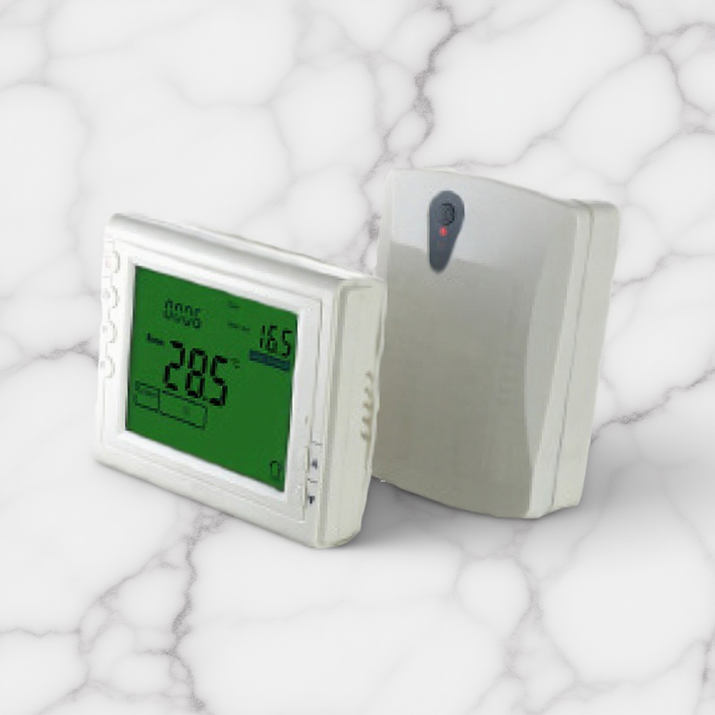 Reina Wireless Programmable White Radiator Thermostat