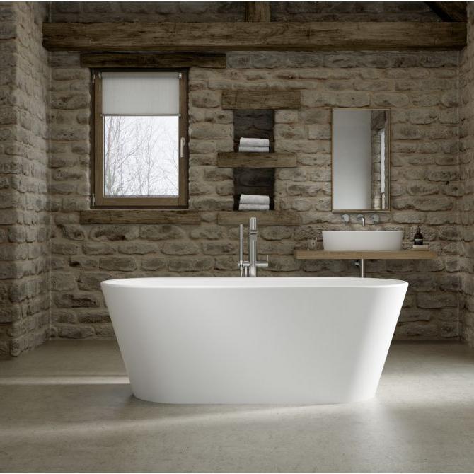 Royce Morgan Colorado Freestanding Bath Tub Modern Double - Ended Style in L1600 x W700 x H580mm