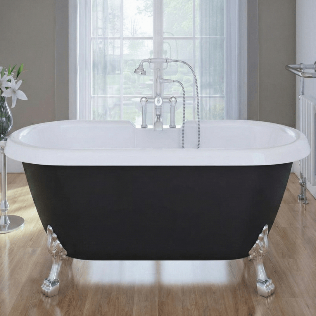 Royce Morgan Kensington Freestanding Bath Tub Classic Roll Top Design in L1495 x W785 x H610