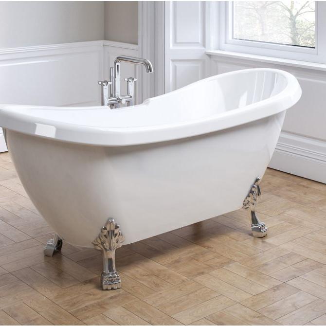 Royce Morgan Melrose Freestanding Bath Tub Slipper Style With Feet in L1700 x W700 x H700mm