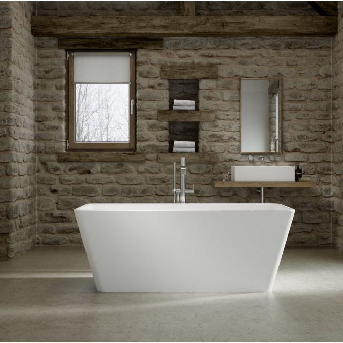 Royce Morgan Orinoco Freestanding Bath Tub Compact Minimalist Design in L1500 x W680 x H560mm