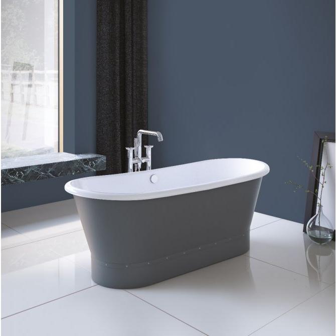 Royce Morgan Portland Freestanding Bath Tub Contemporary Deep Soaking Design in L1710 x W690 x H680mm