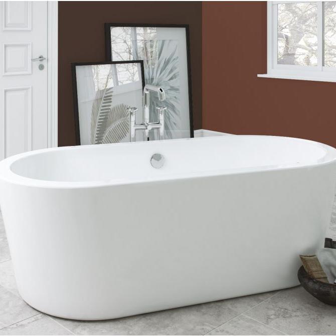 Royce Morgan Woburn Freestanding Bath Tub Classic Oval Design in L1490 x W790 x H590mm