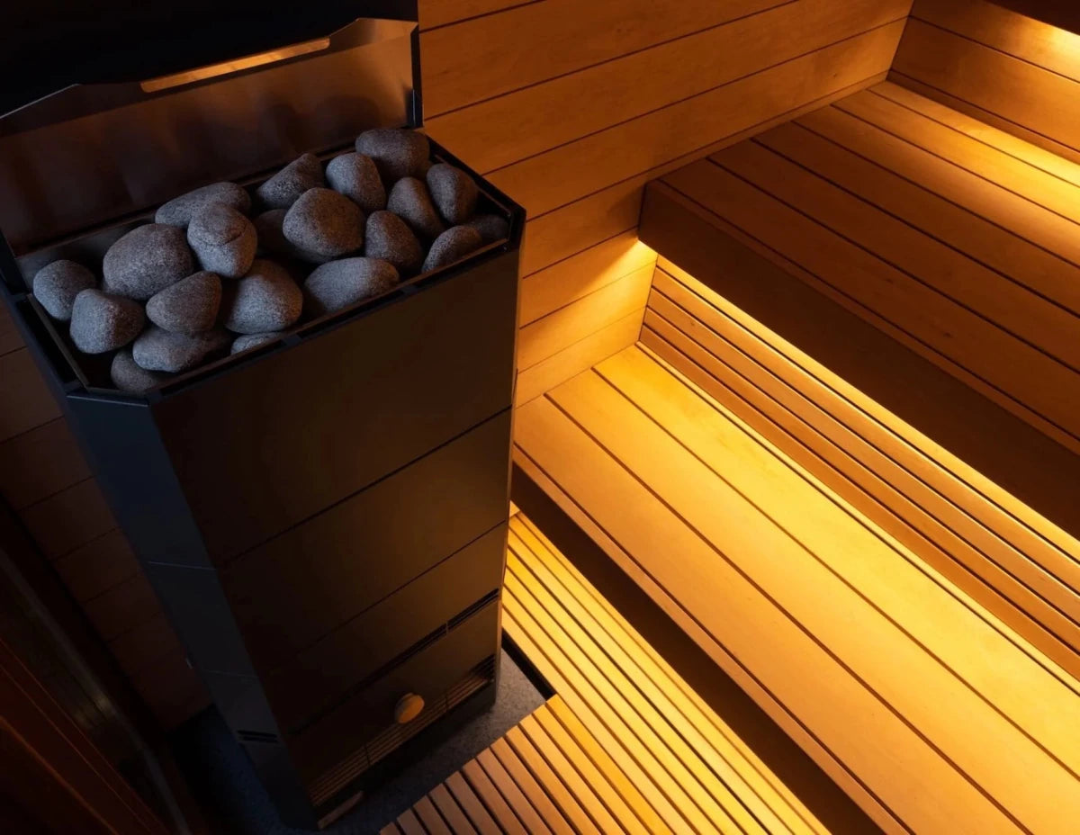 Saunum AirCube Space Ready Made Nordic Outdoor Sauna (5 Seater) in