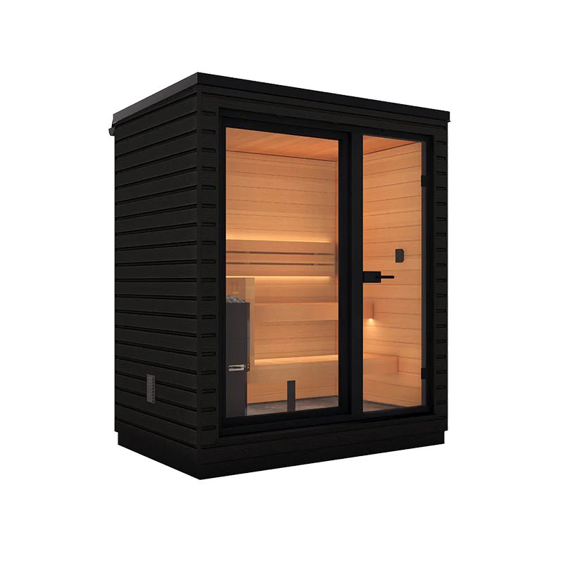 Saunum Classic Mini - Mini Ready Made Nordic Outdoor Sauna (2 - 3 Person) in