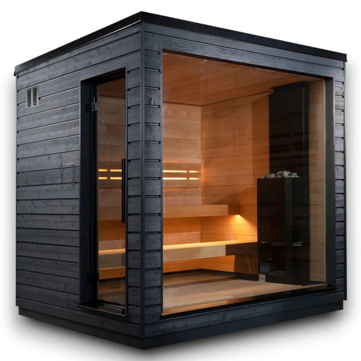 Saunum Classic Ready Made Nordic Outdoor Sauna (4 Seater) in